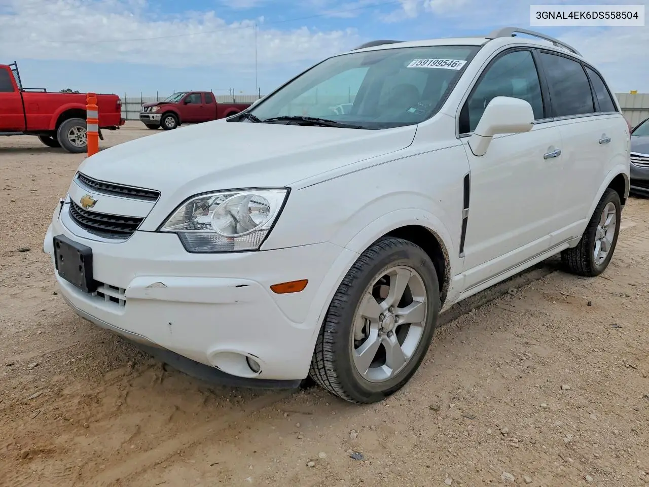 2013 Chevrolet Captiva Ltz VIN: 3GNAL4EK6DS558504 Lot: 59199546