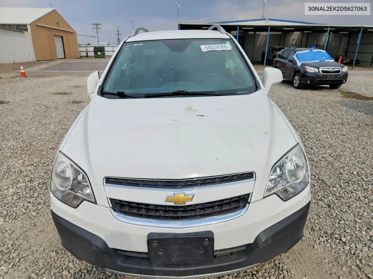 2013 Chevrolet Captiva Ls VIN: 3GNAL2EK2DS627063 Lot: 60034386