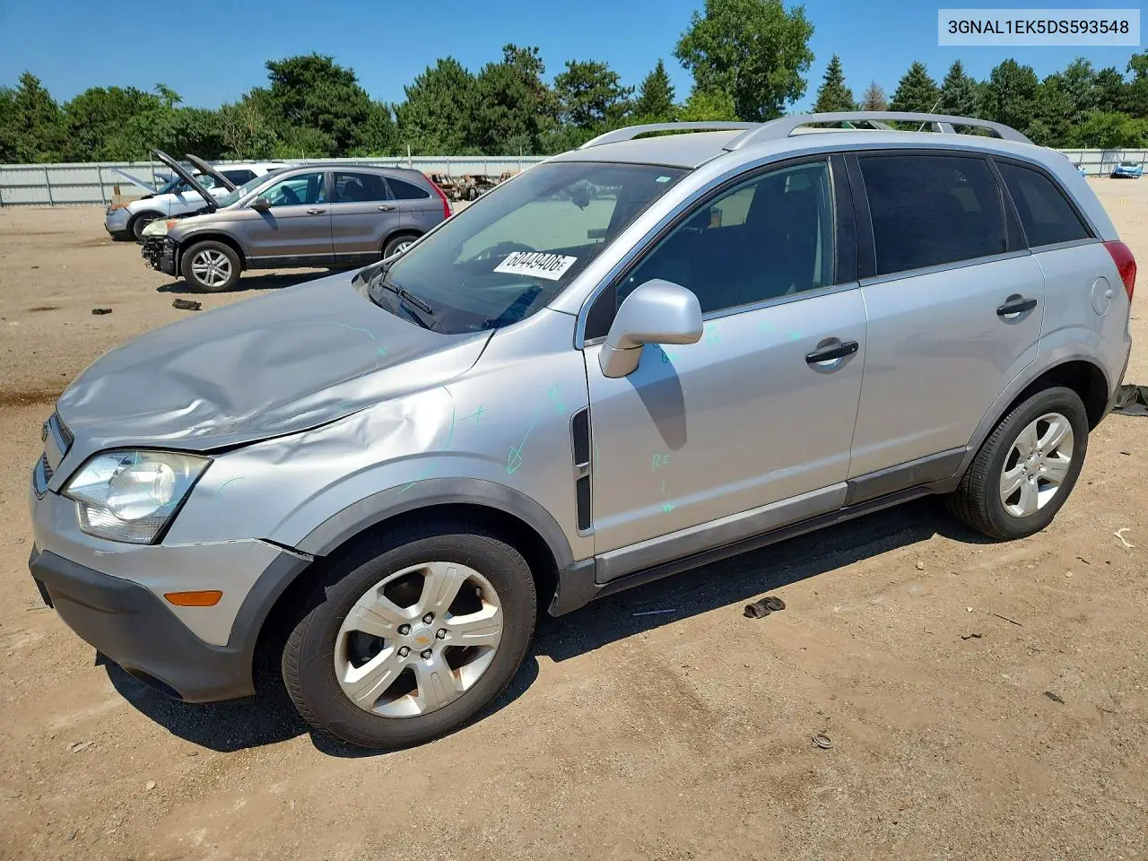 2013 Chevrolet Captiva Ls VIN: 3GNAL1EK5DS593548 Lot: 60449406