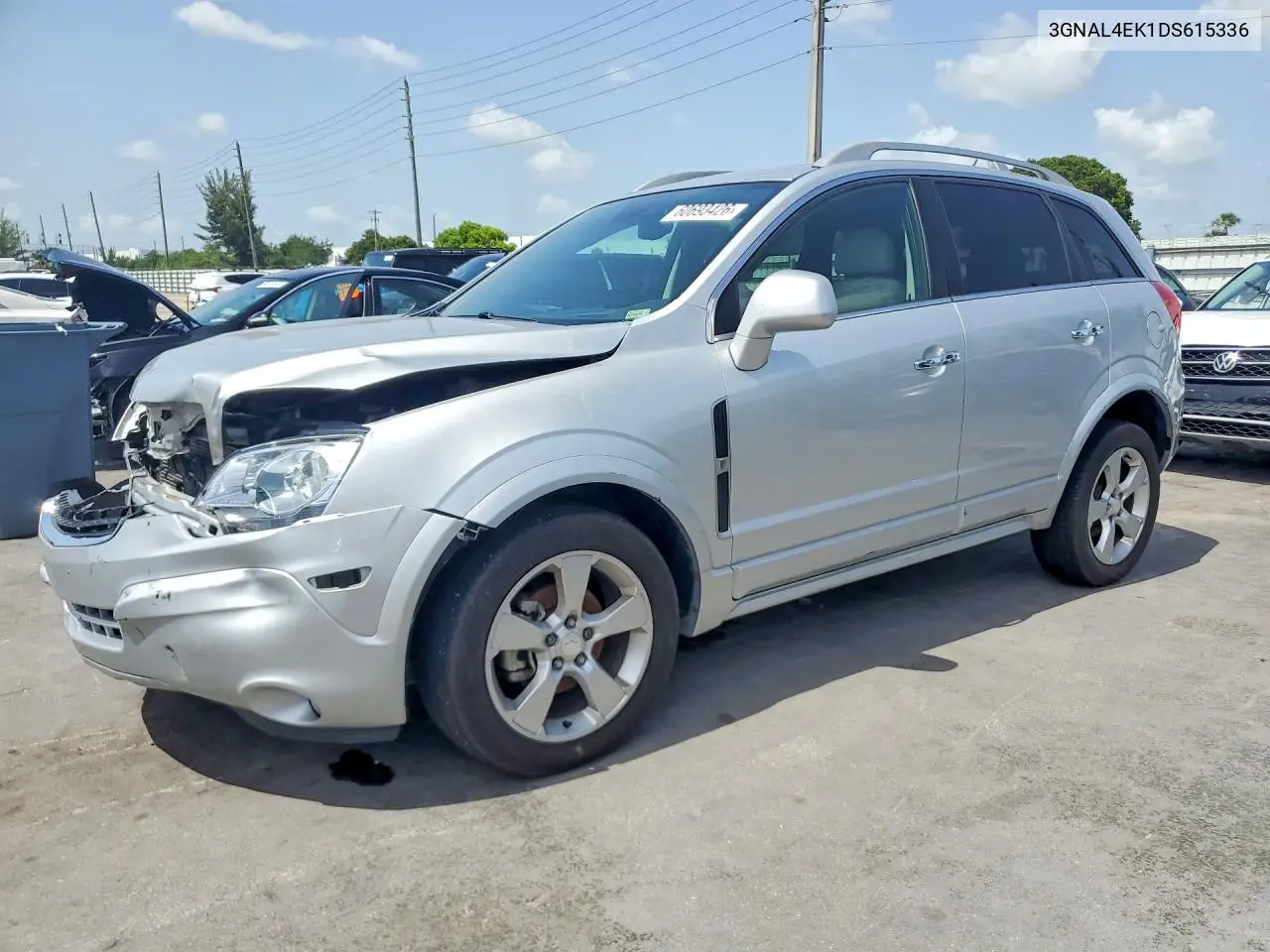 2013 Chevrolet Captiva Ltz VIN: 3GNAL4EK1DS615336 Lot: 60693426