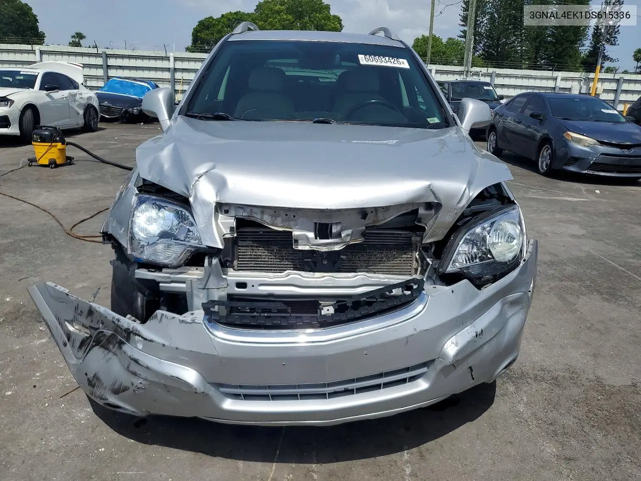2013 Chevrolet Captiva Ltz VIN: 3GNAL4EK1DS615336 Lot: 60693426
