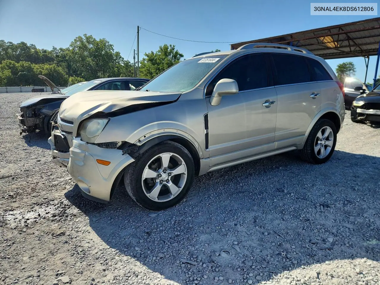 2013 Chevrolet Captiva Ltz VIN: 3GNAL4EK8DS612806 Lot: 61351686