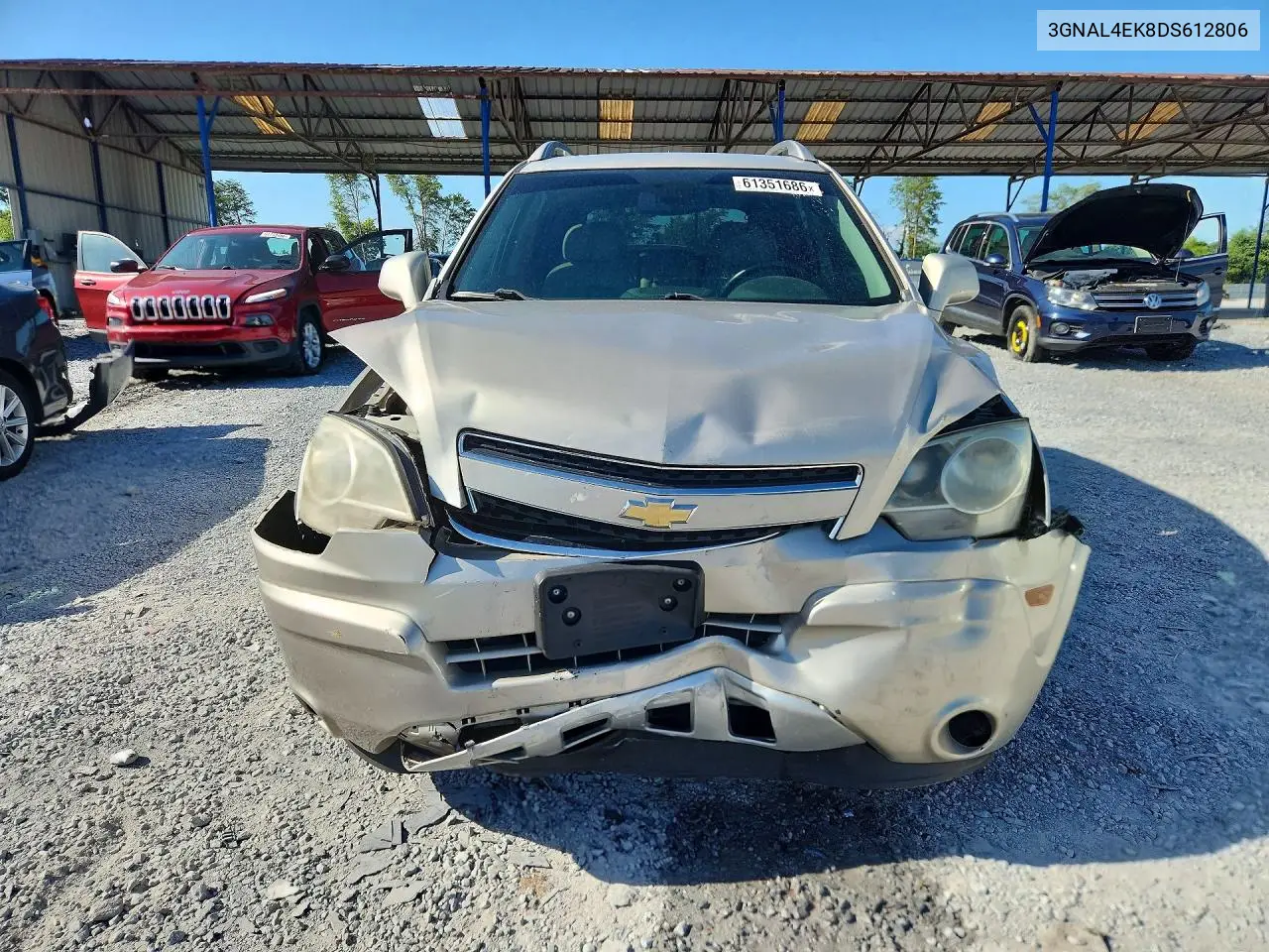 2013 Chevrolet Captiva Ltz VIN: 3GNAL4EK8DS612806 Lot: 61351686