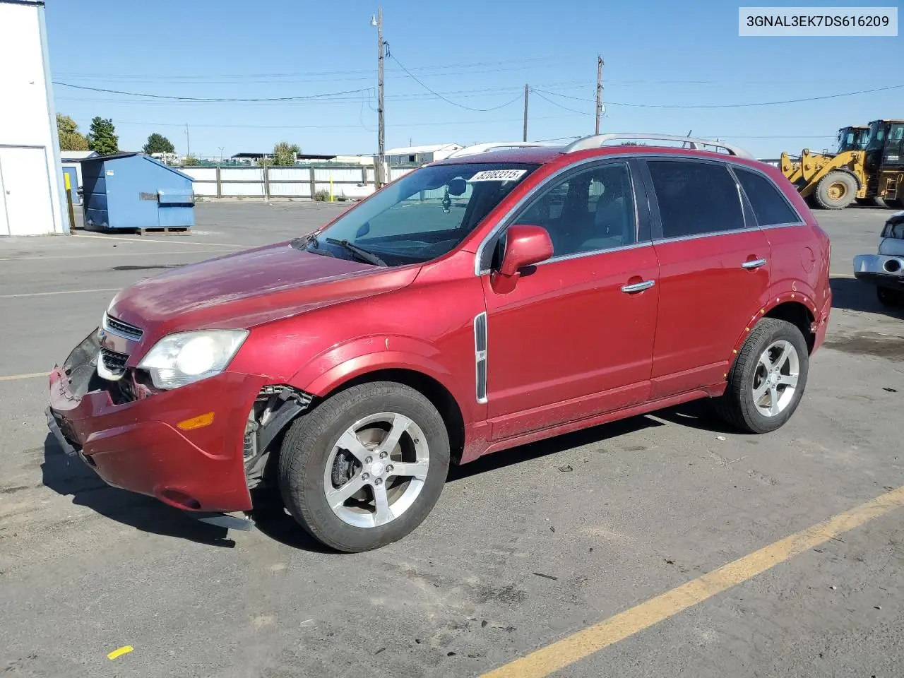 2013 Chevrolet Captiva Lt VIN: 3GNAL3EK7DS616209 Lot: 82083315