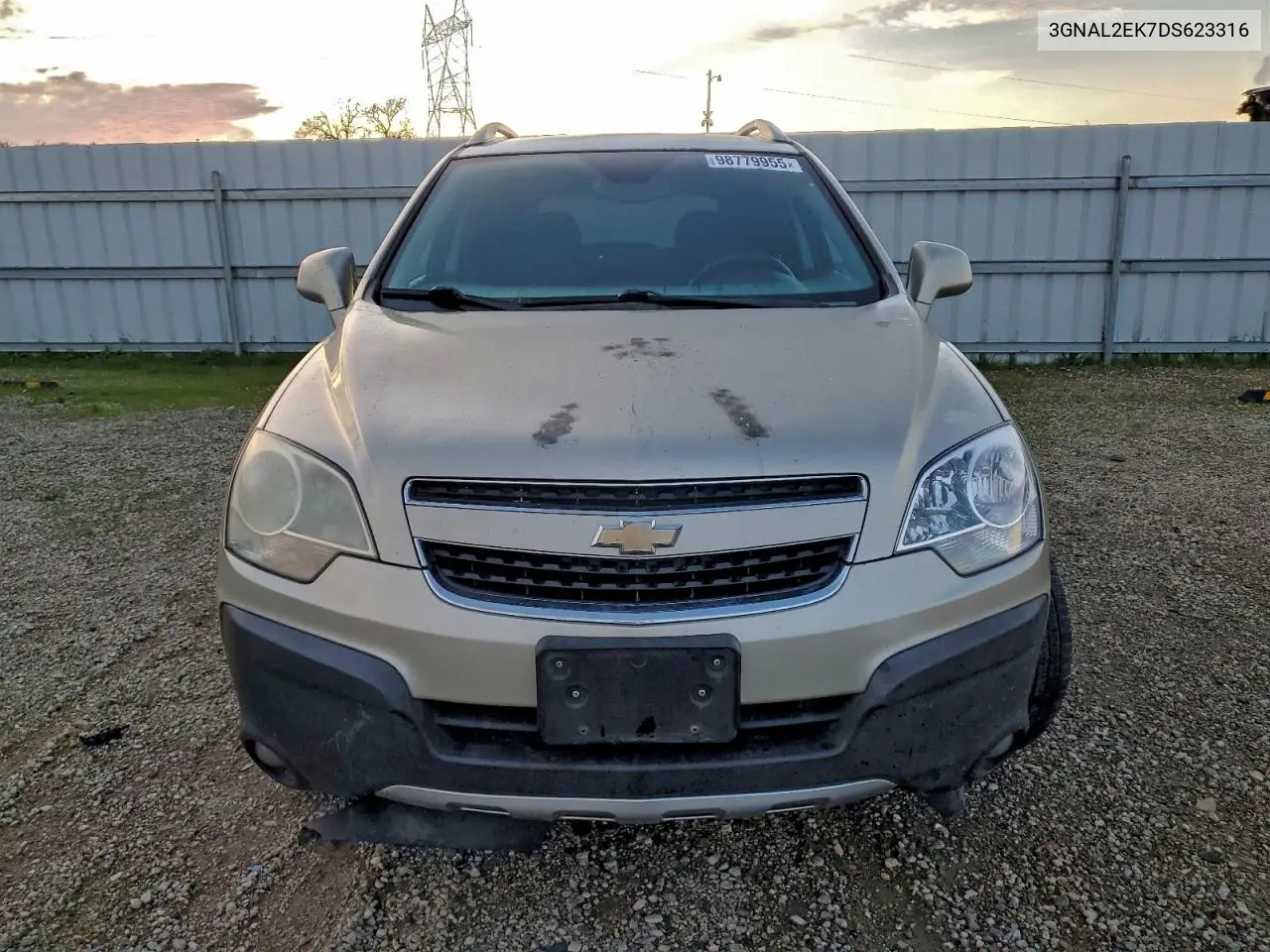 2013 Chevrolet Captiva Ls VIN: 3GNAL2EK7DS623316 Lot: 98779955