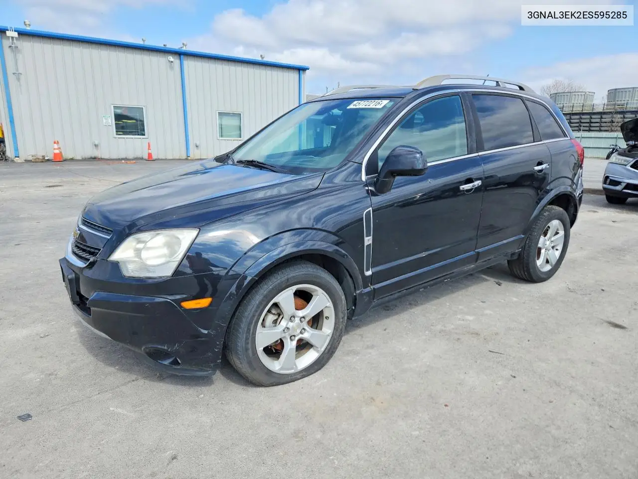 2014 Chevrolet Captiva Lt VIN: 3GNAL3EK2ES595285 Lot: 45772216