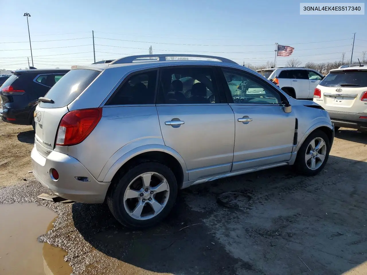 2014 Chevrolet Captiva Ltz VIN: 3GNAL4EK4ES517340 Lot: 47052476