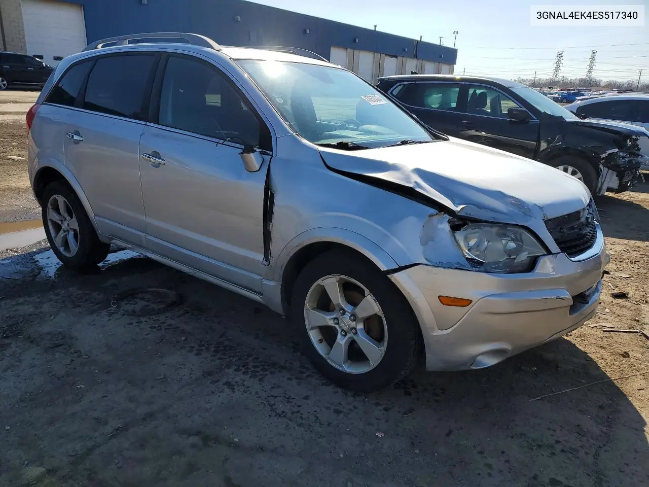 2014 Chevrolet Captiva Ltz VIN: 3GNAL4EK4ES517340 Lot: 47052476