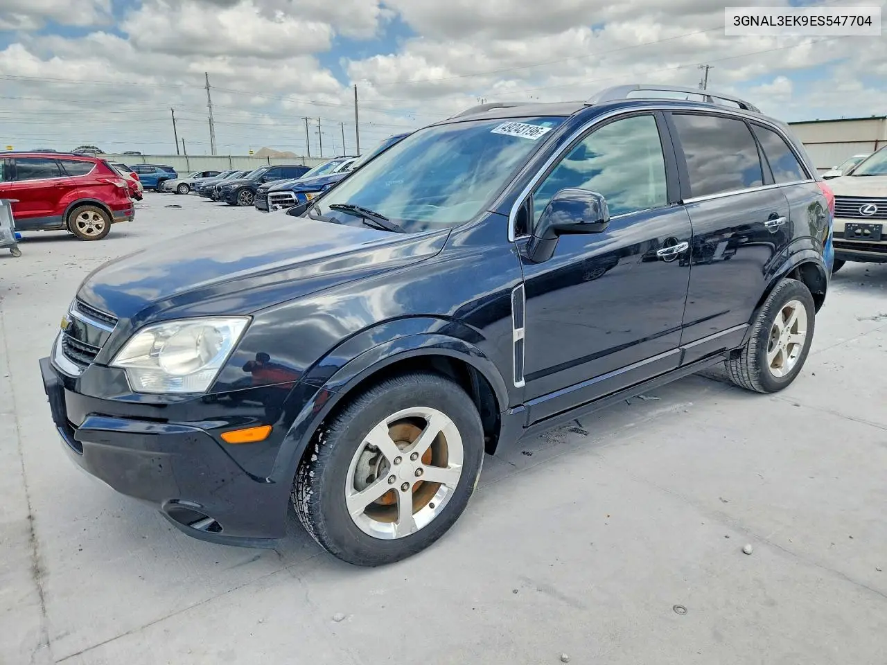 2014 Chevrolet Captiva Lt VIN: 3GNAL3EK9ES547704 Lot: 49243196