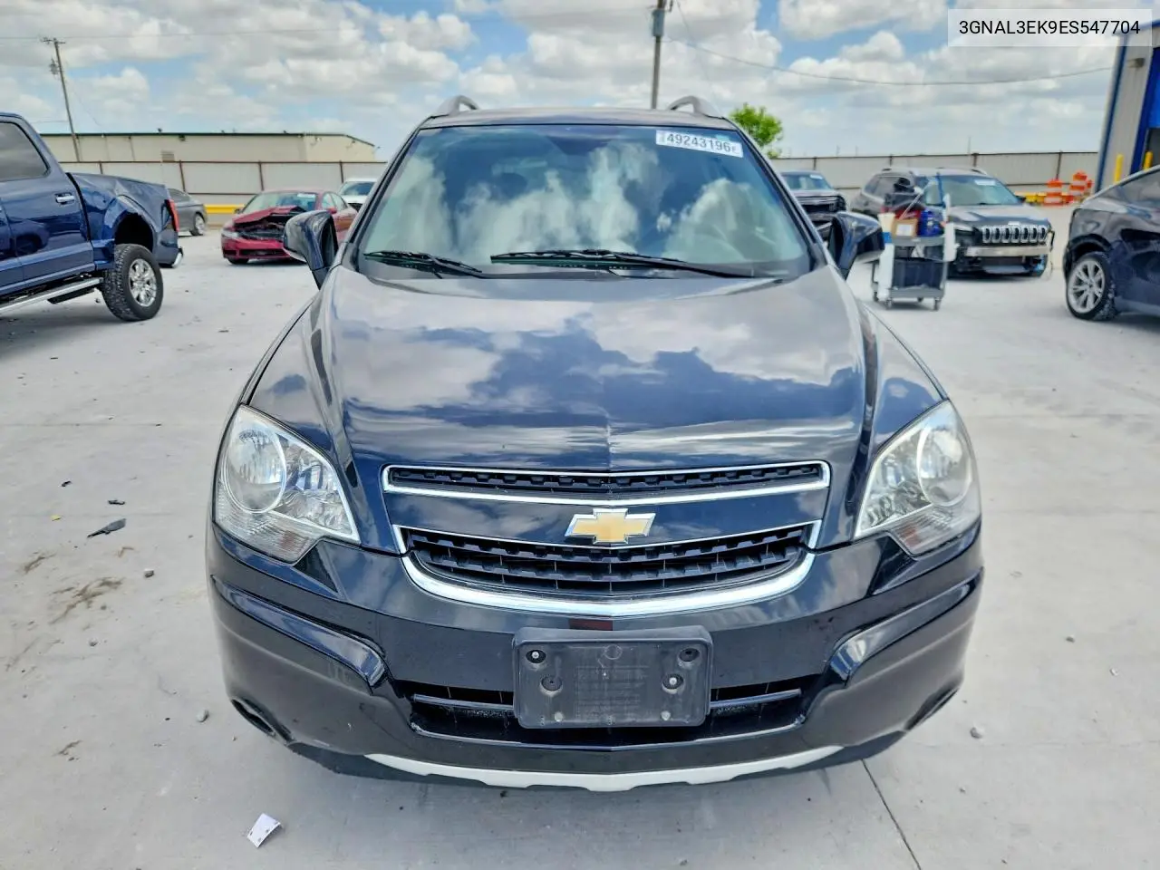 2014 Chevrolet Captiva Lt VIN: 3GNAL3EK9ES547704 Lot: 49243196