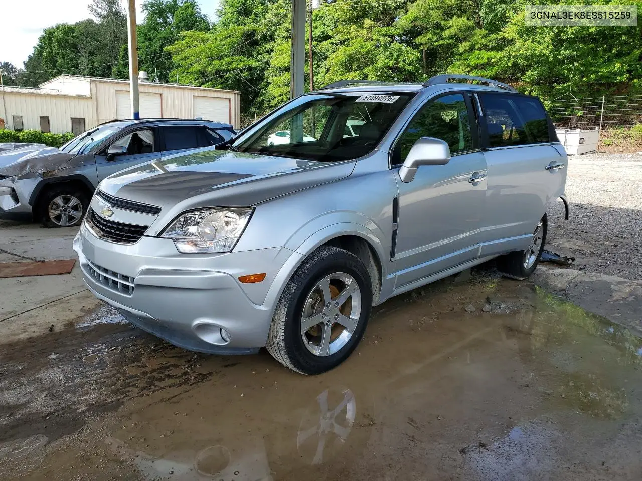 2014 Chevrolet Captiva Lt VIN: 3GNAL3EK8ES515259 Lot: 51094076