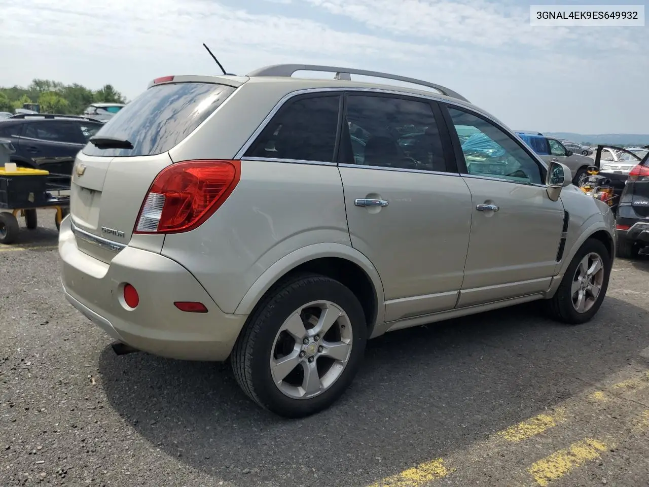 2014 Chevrolet Captiva Ltz VIN: 3GNAL4EK9ES649932 Lot: 51590686
