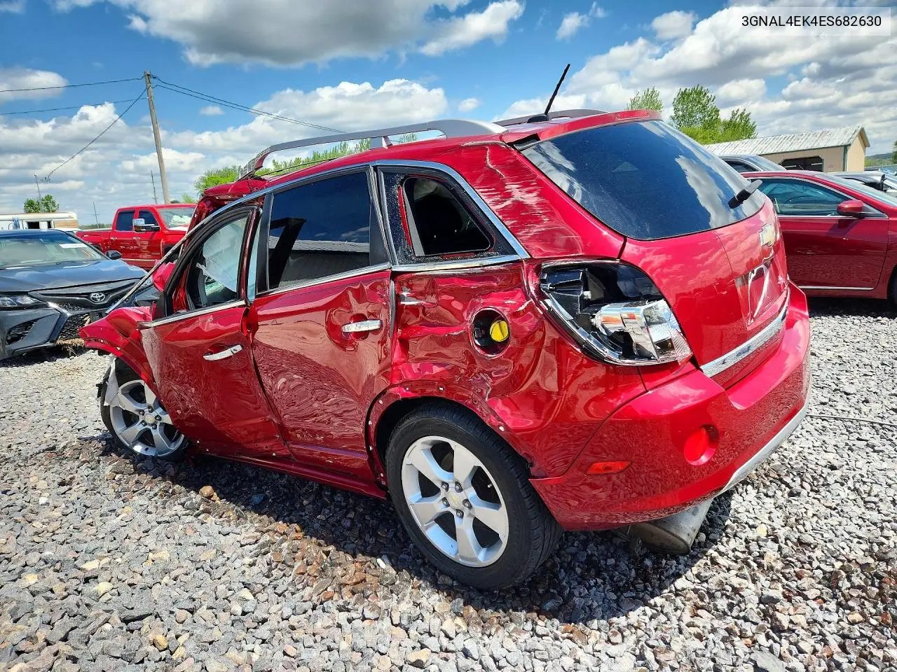 2014 Chevrolet Captiva Ltz VIN: 3GNAL4EK4ES682630 Lot: 51838946