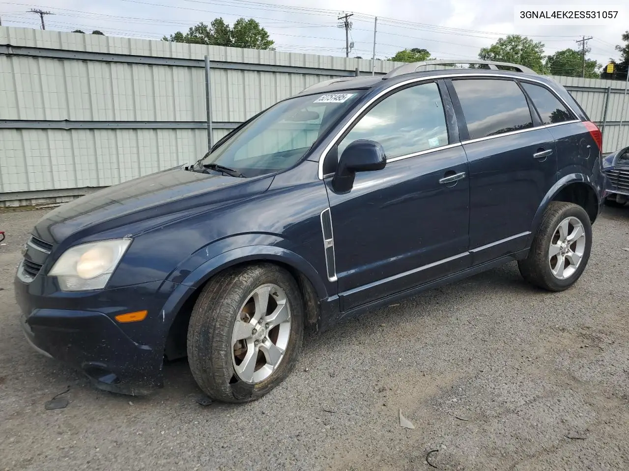 2014 Chevrolet Captiva Ltz VIN: 3GNAL4EK2ES531057 Lot: 52751495