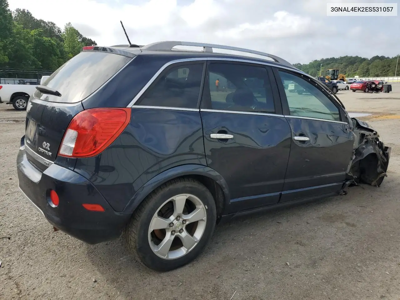2014 Chevrolet Captiva Ltz VIN: 3GNAL4EK2ES531057 Lot: 52751495