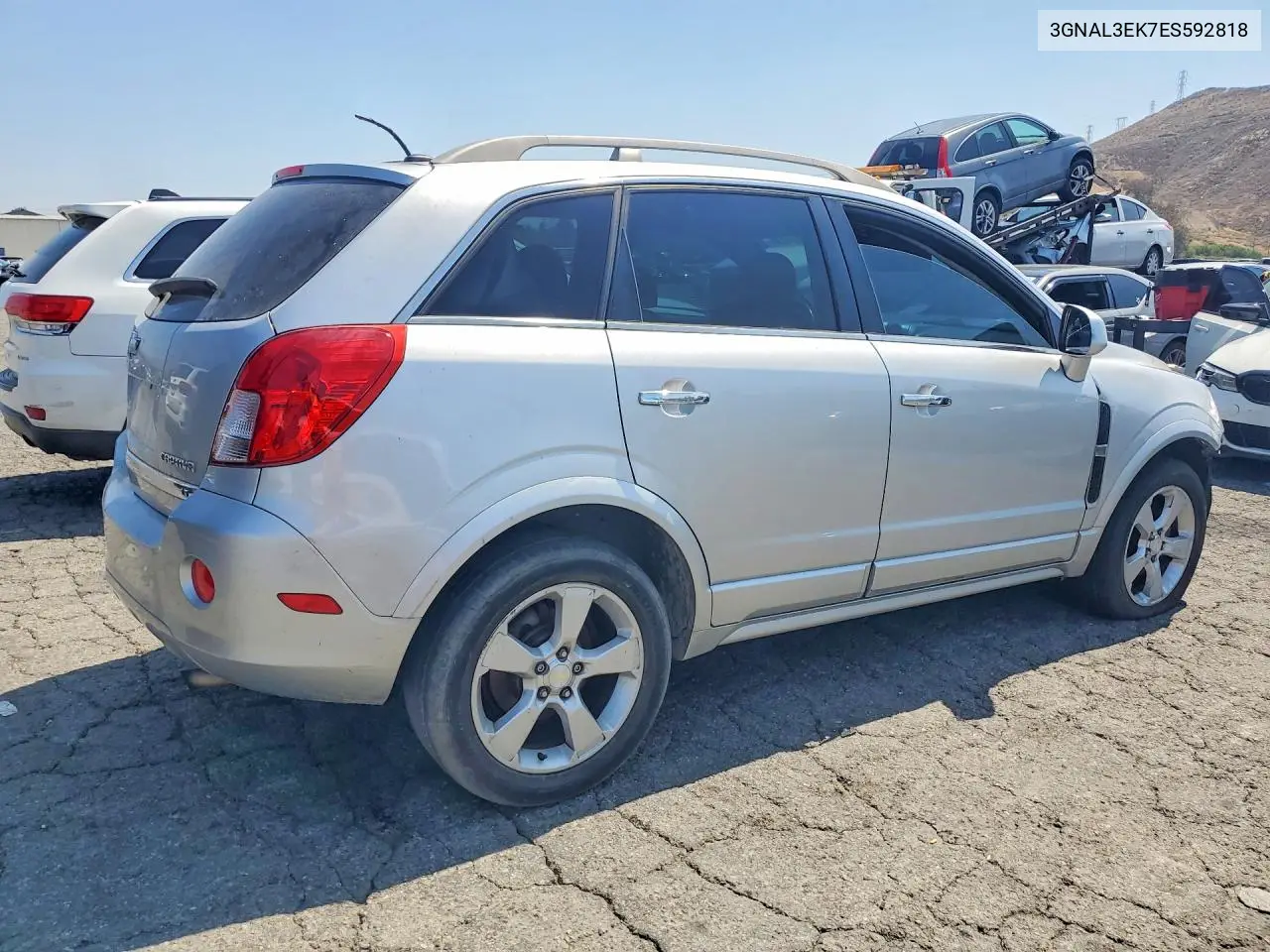 2014 Chevrolet Captiva Lt VIN: 3GNAL3EK7ES592818 Lot: 53804256