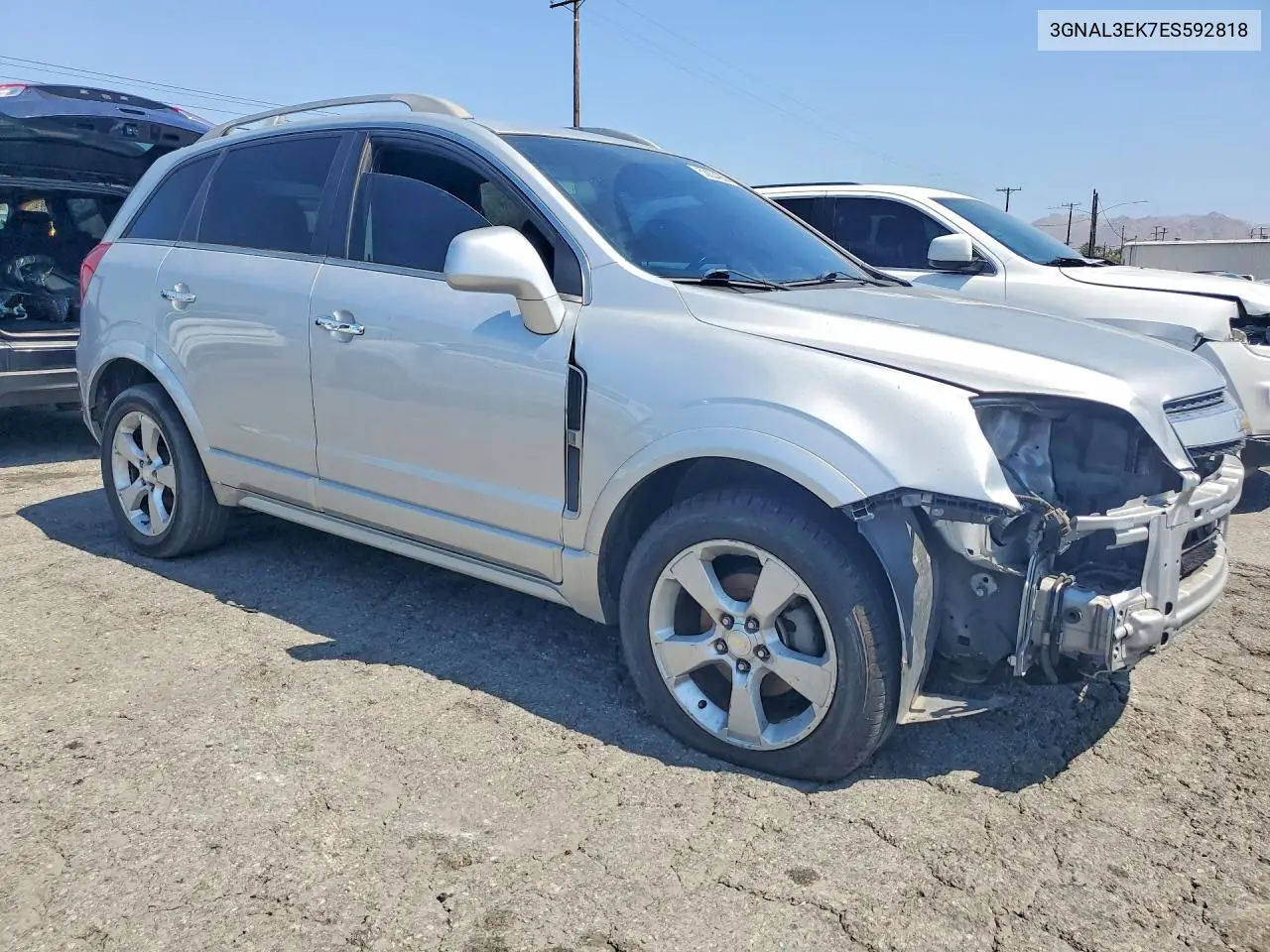 2014 Chevrolet Captiva Lt VIN: 3GNAL3EK7ES592818 Lot: 53804256