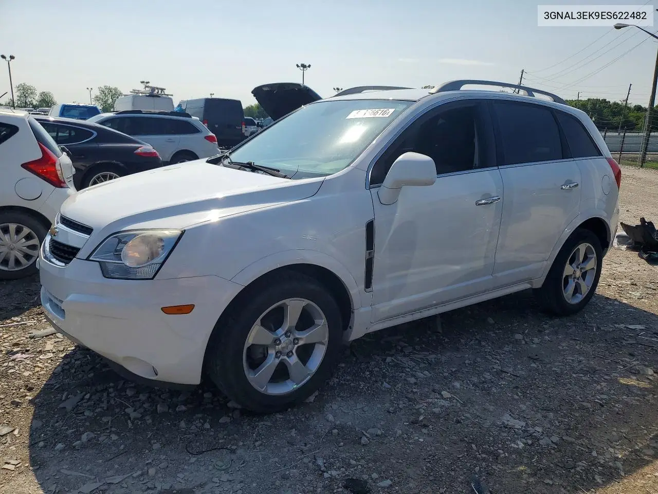 2014 Chevrolet Captiva Lt VIN: 3GNAL3EK9ES622482 Lot: 53966616