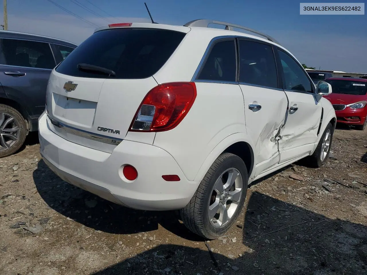 2014 Chevrolet Captiva Lt VIN: 3GNAL3EK9ES622482 Lot: 53966616