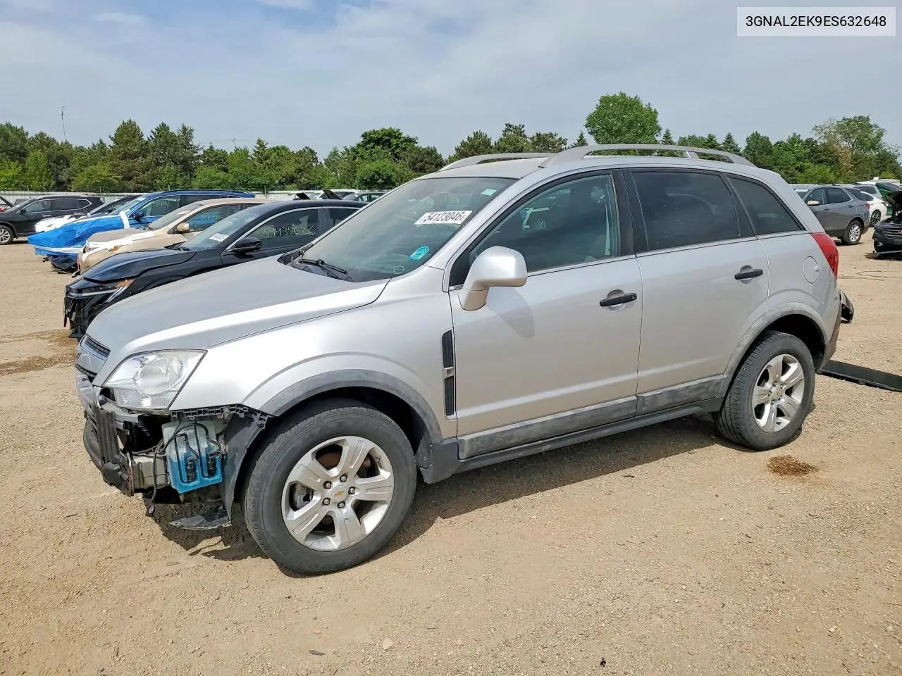 2014 Chevrolet Captiva Ls VIN: 3GNAL2EK9ES632648 Lot: 54123046