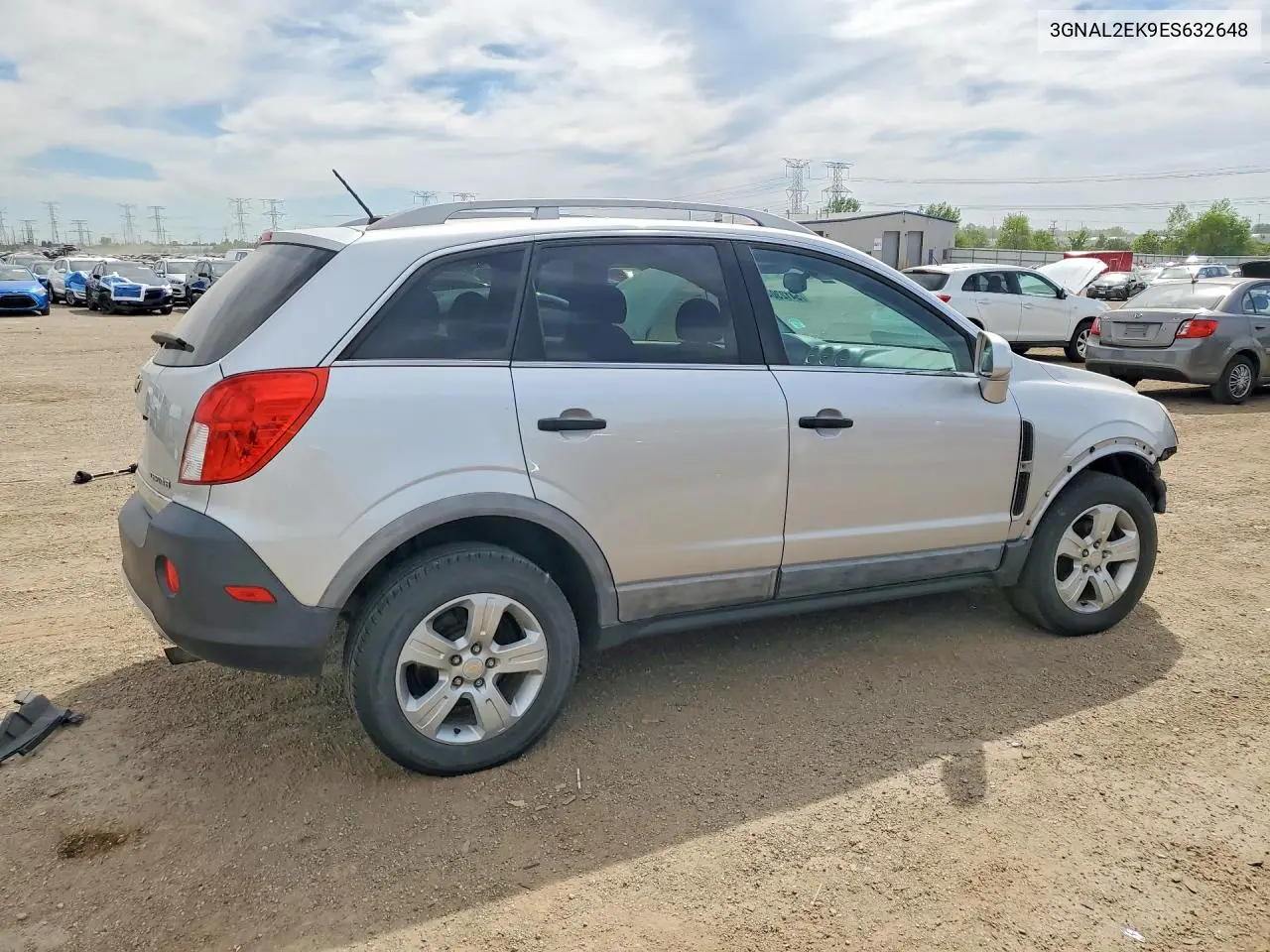 2014 Chevrolet Captiva Ls VIN: 3GNAL2EK9ES632648 Lot: 54123046