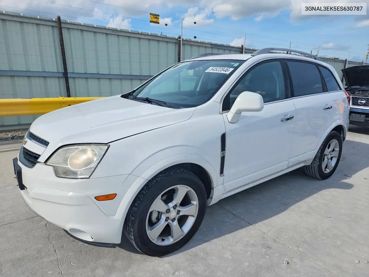 2014 Chevrolet Captiva Lt VIN: 3GNAL3EK5ES630787 Lot: 54522846