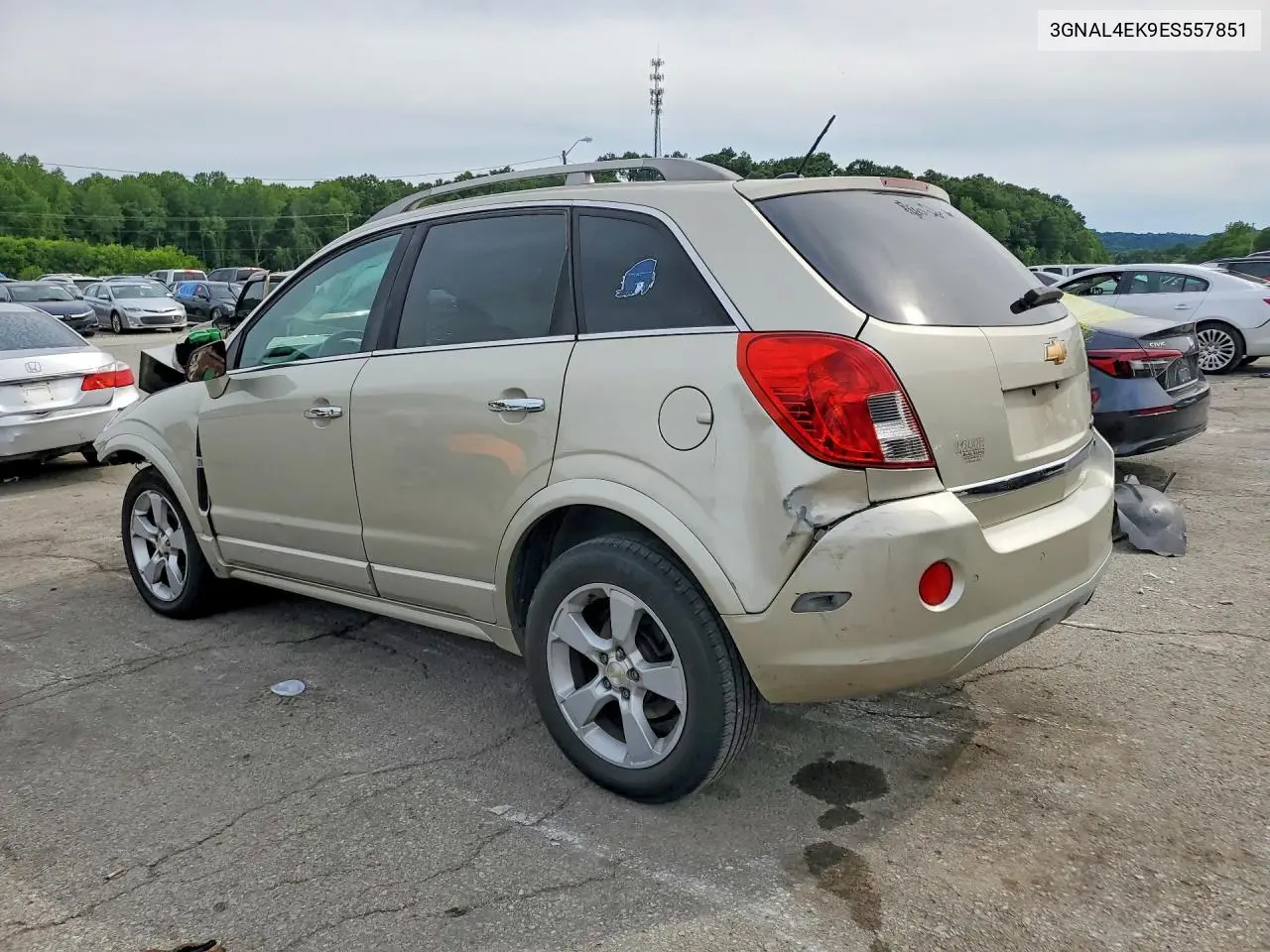 2014 Chevrolet Captiva Ltz VIN: 3GNAL4EK9ES557851 Lot: 54823776