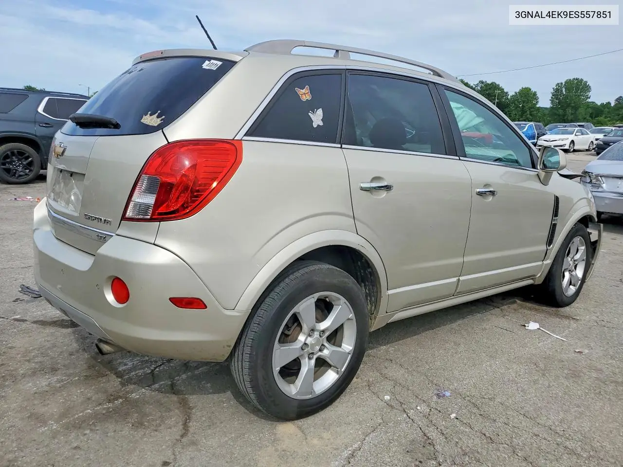 2014 Chevrolet Captiva Ltz VIN: 3GNAL4EK9ES557851 Lot: 54823776