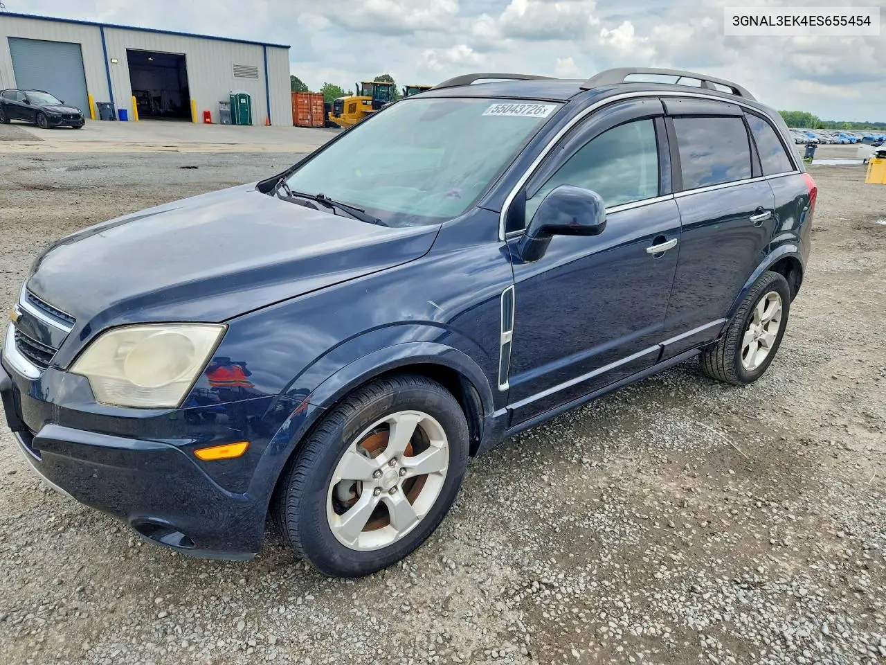 2014 Chevrolet Captiva Lt VIN: 3GNAL3EK4ES655454 Lot: 55043726