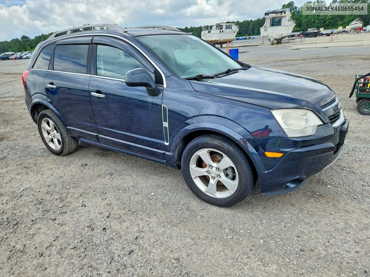 2014 Chevrolet Captiva Lt VIN: 3GNAL3EK4ES655454 Lot: 55043726