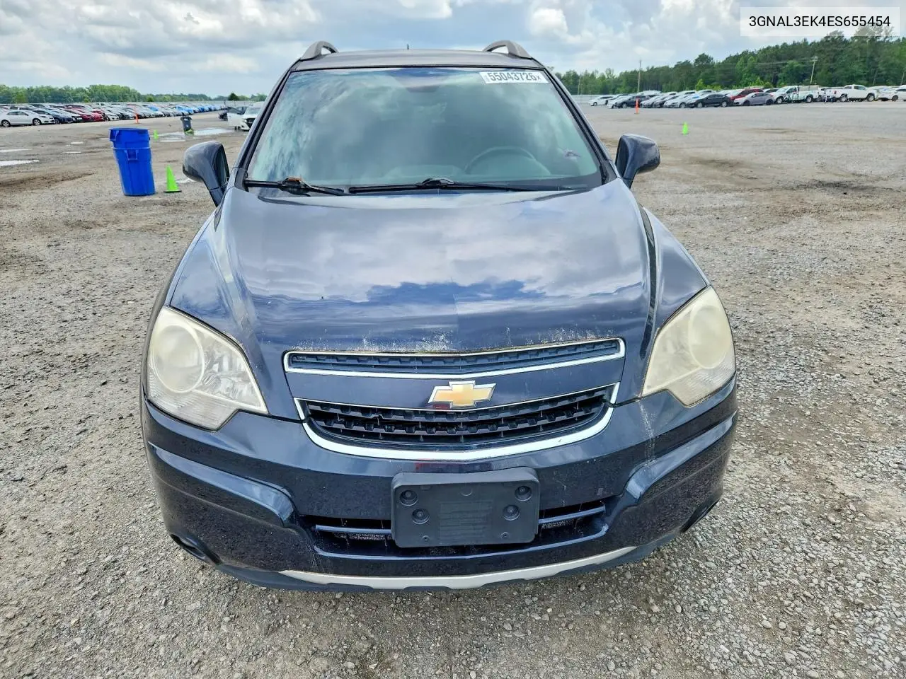 2014 Chevrolet Captiva Lt VIN: 3GNAL3EK4ES655454 Lot: 55043726
