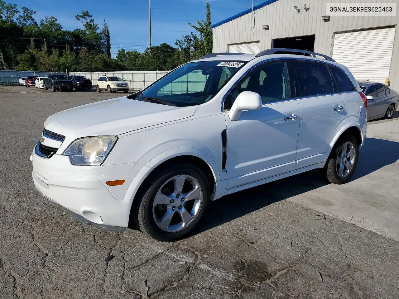 2014 Chevrolet Captiva Lt VIN: 3GNAL3EK9ES625463 Lot: 55543926