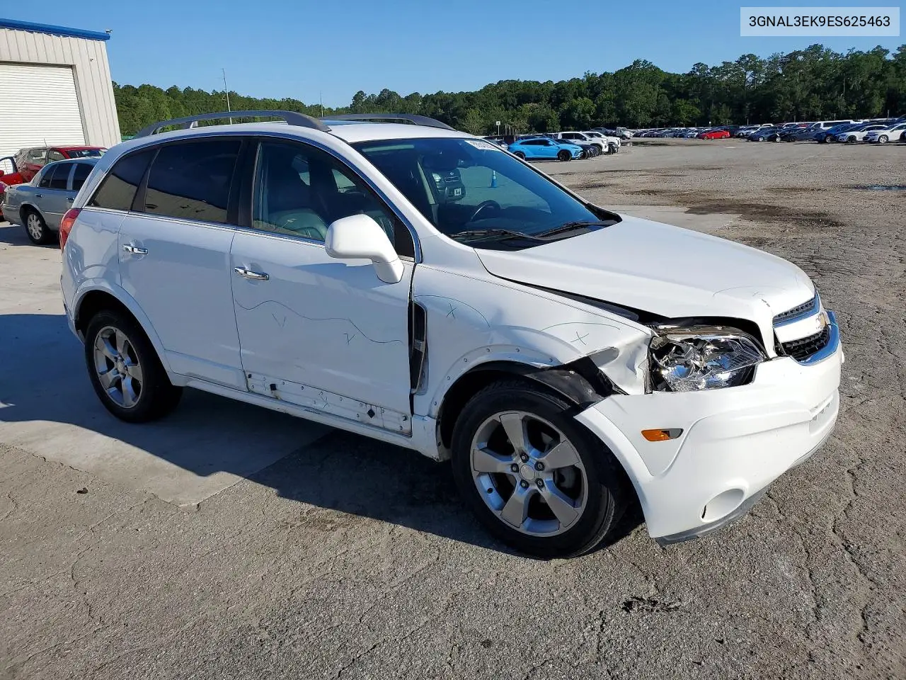 2014 Chevrolet Captiva Lt VIN: 3GNAL3EK9ES625463 Lot: 55543926