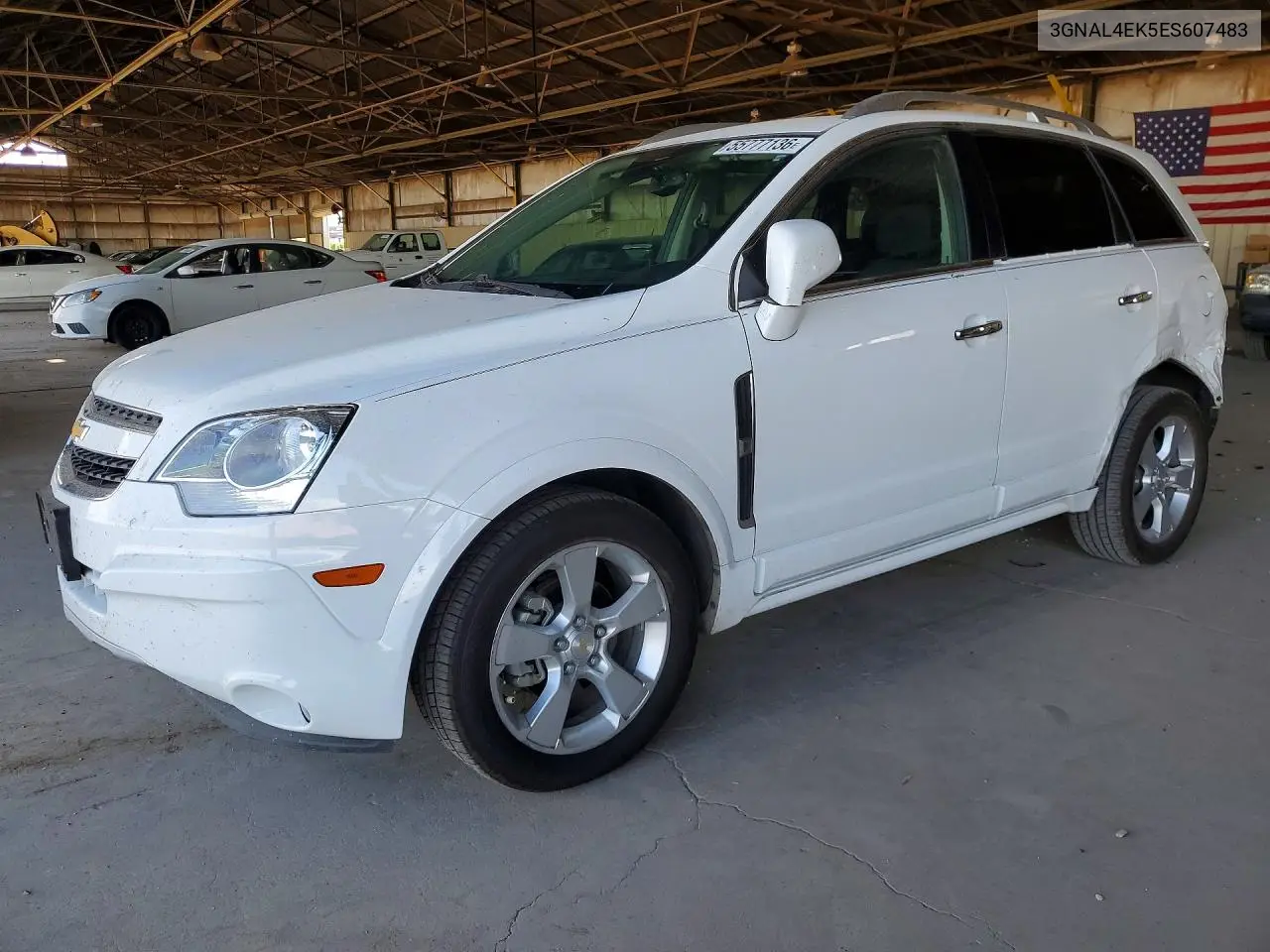 2014 Chevrolet Captiva Ltz VIN: 3GNAL4EK5ES607483 Lot: 55777136