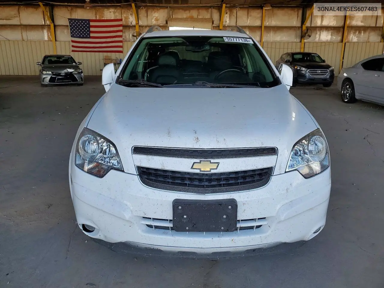 2014 Chevrolet Captiva Ltz VIN: 3GNAL4EK5ES607483 Lot: 55777136