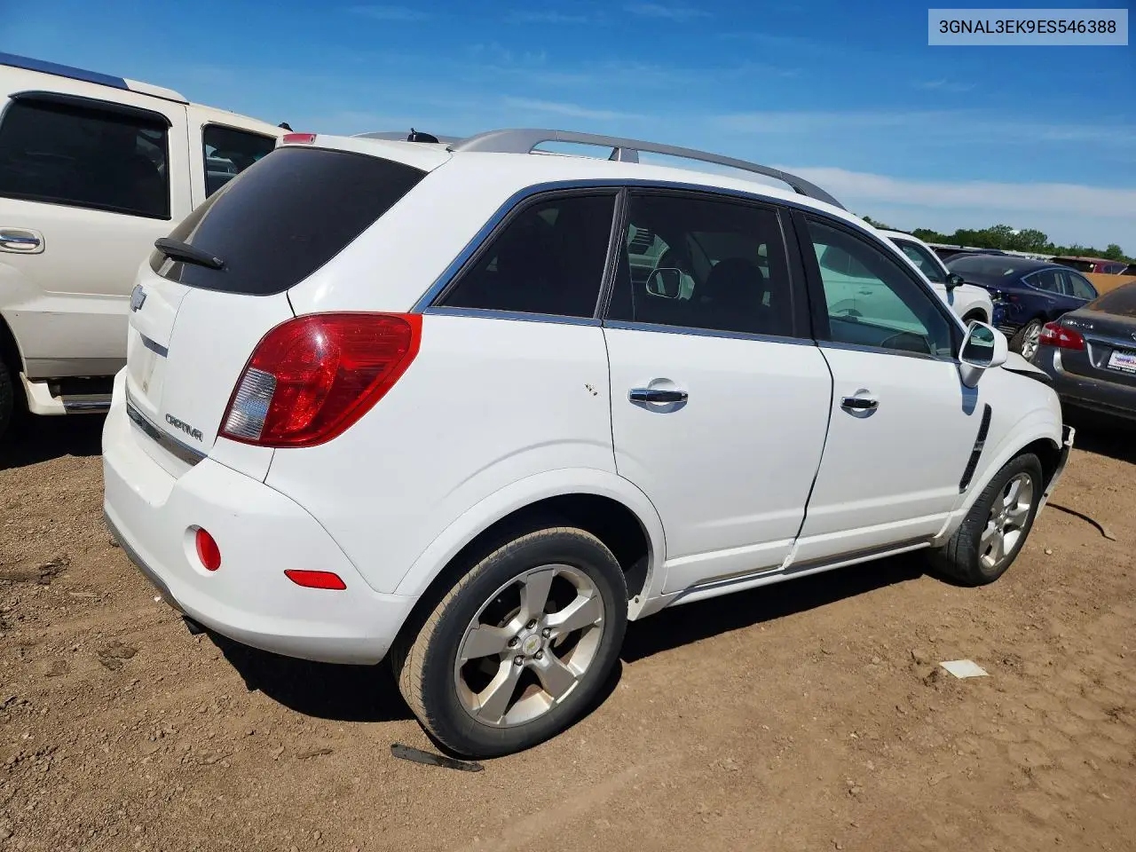 2014 Chevrolet Captiva Lt VIN: 3GNAL3EK9ES546388 Lot: 55854186