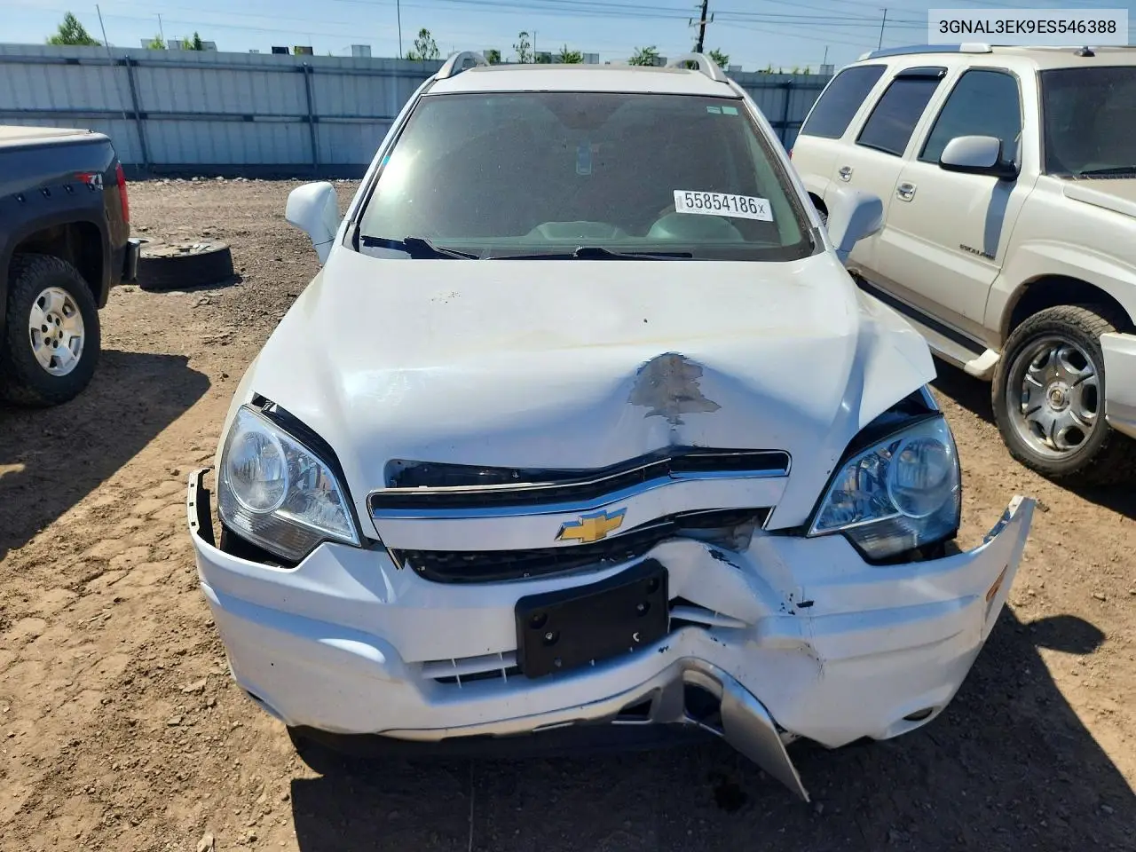 2014 Chevrolet Captiva Lt VIN: 3GNAL3EK9ES546388 Lot: 55854186