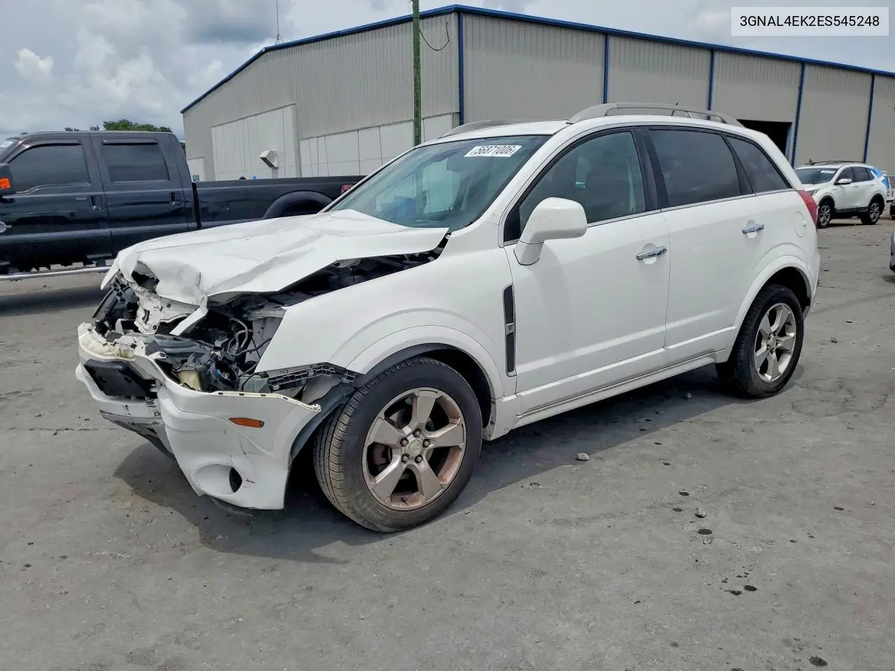 2014 Chevrolet Captiva Ltz VIN: 3GNAL4EK2ES545248 Lot: 56871006