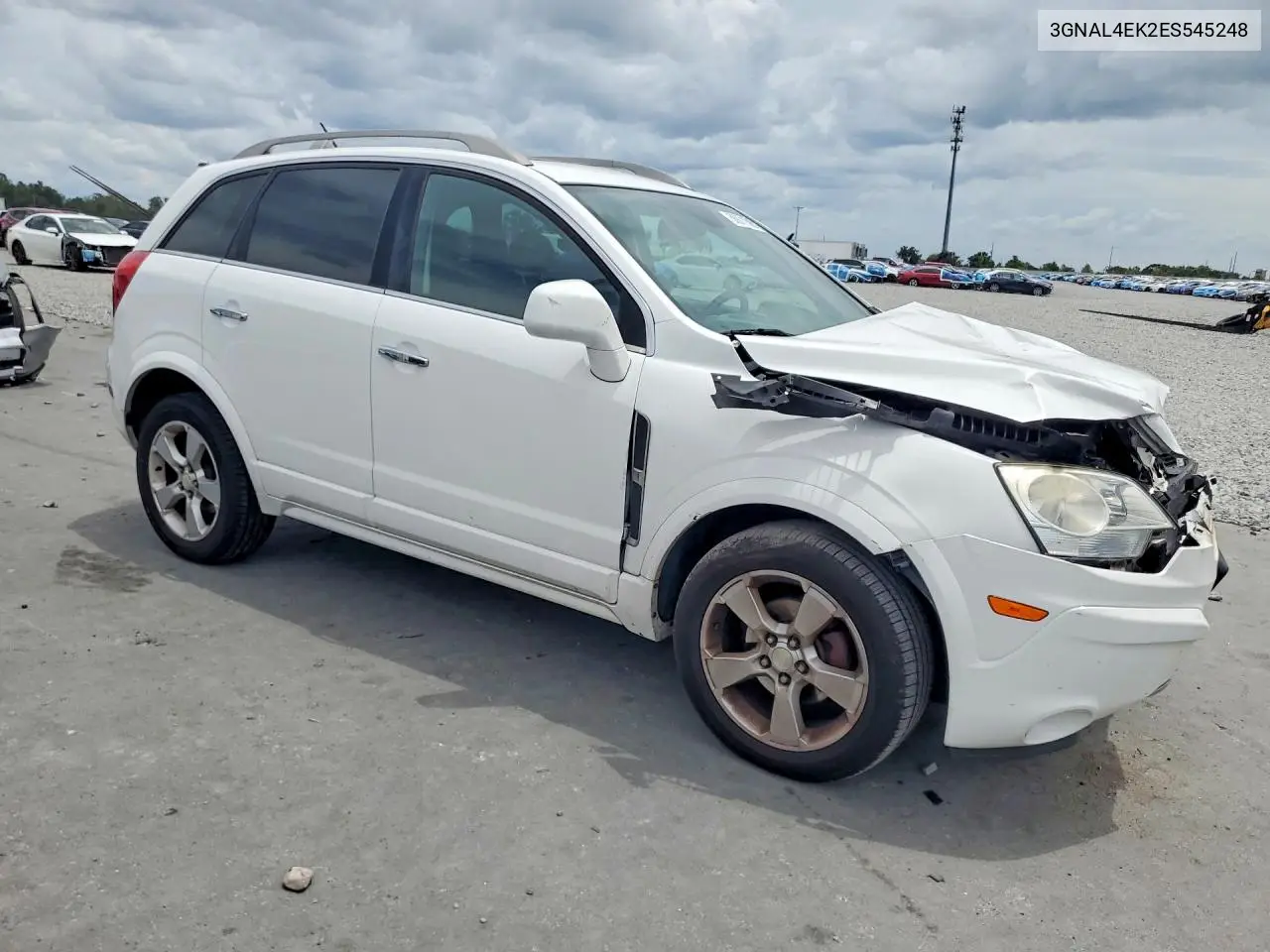 2014 Chevrolet Captiva Ltz VIN: 3GNAL4EK2ES545248 Lot: 56871006