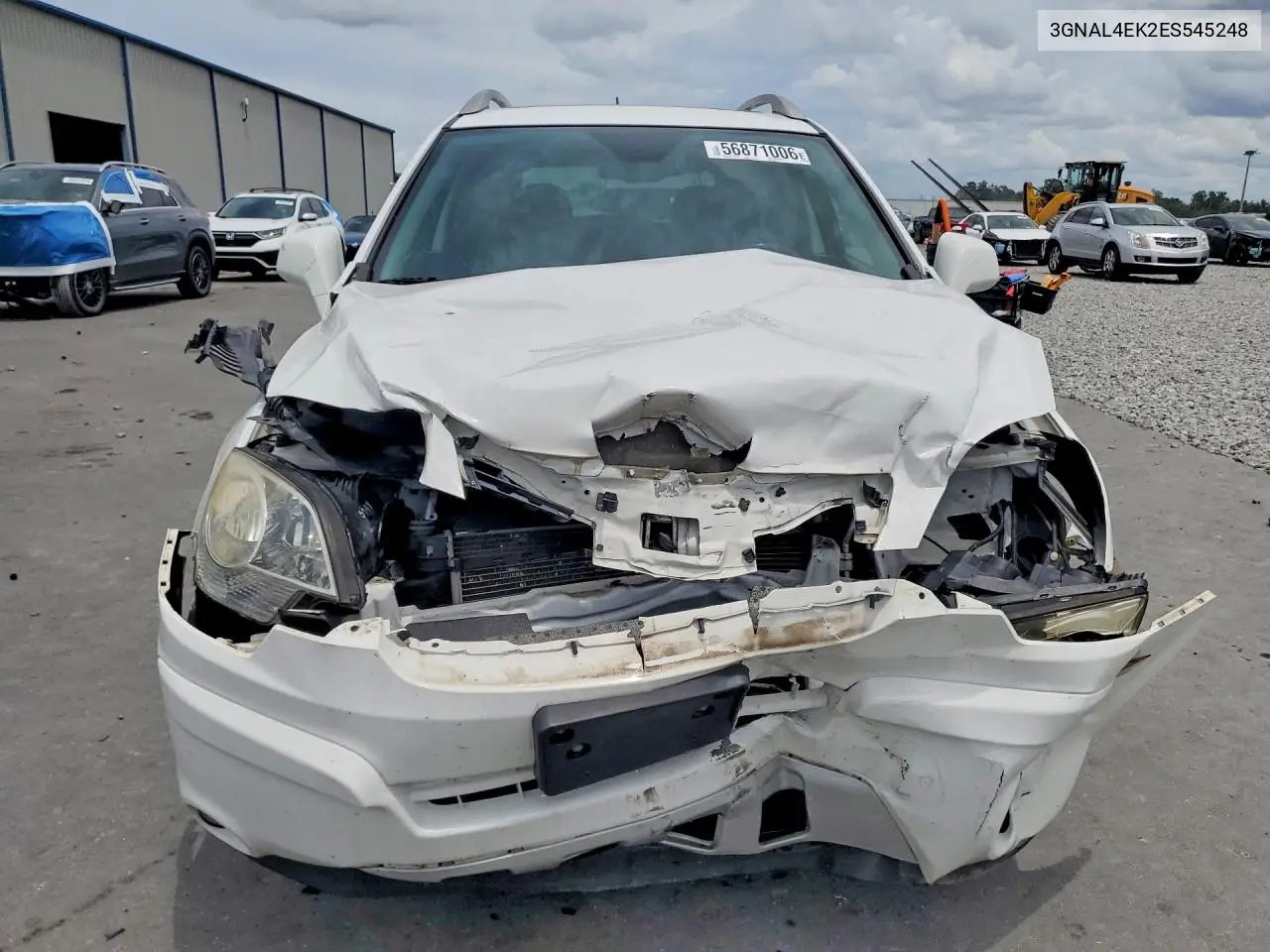 2014 Chevrolet Captiva Ltz VIN: 3GNAL4EK2ES545248 Lot: 56871006