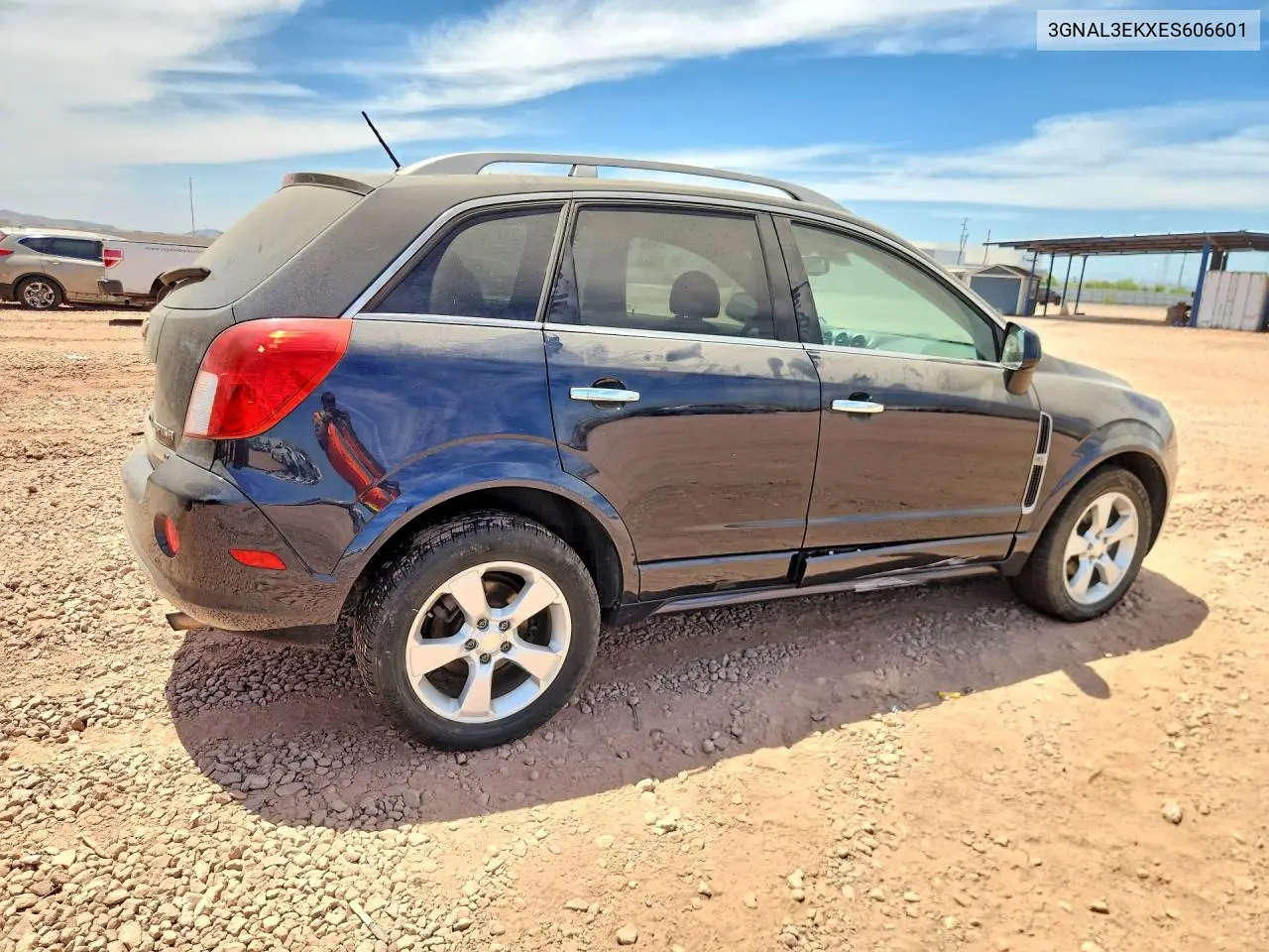 2014 Chevrolet Captiva Lt VIN: 3GNAL3EKXES606601 Lot: 57182206