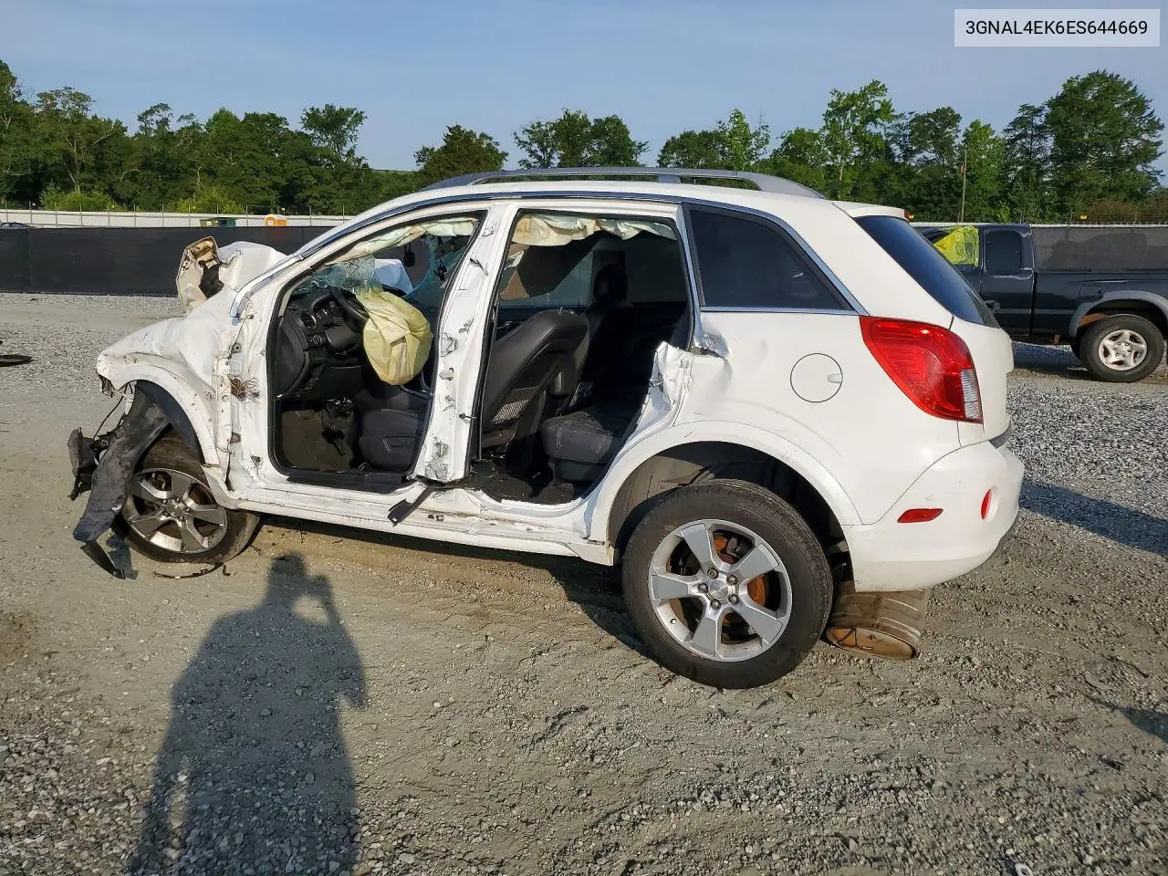 2014 Chevrolet Captiva Ltz VIN: 3GNAL4EK6ES644669 Lot: 57688486