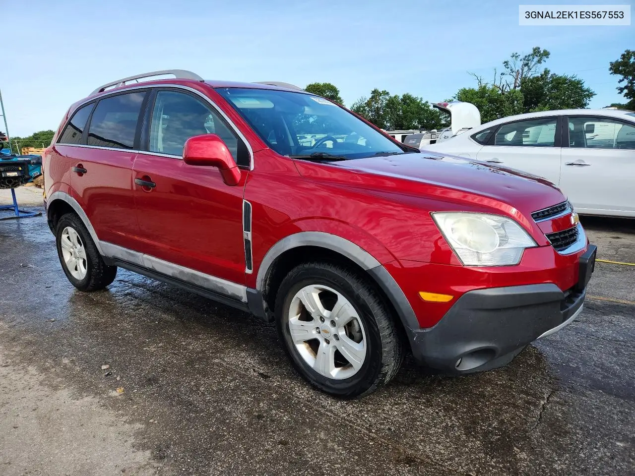 2014 Chevrolet Captiva Ls VIN: 3GNAL2EK1ES567553 Lot: 58199376