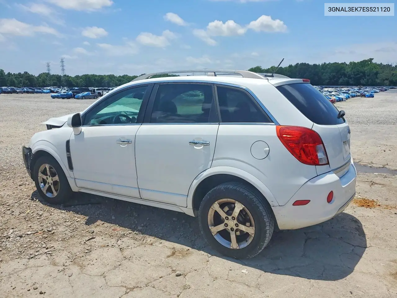 2014 Chevrolet Captiva Lt VIN: 3GNAL3EK7ES521120 Lot: 58401456