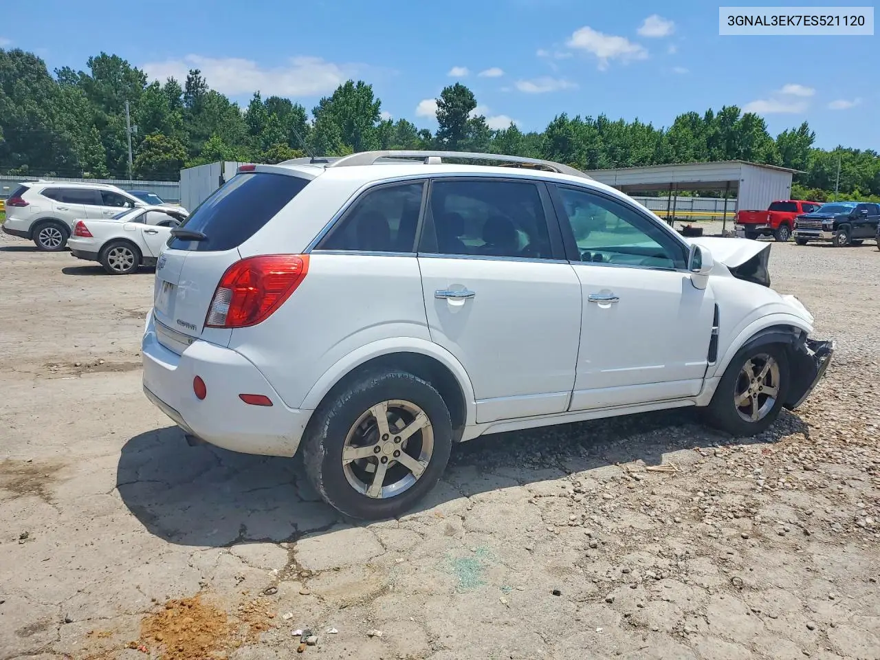 2014 Chevrolet Captiva Lt VIN: 3GNAL3EK7ES521120 Lot: 58401456