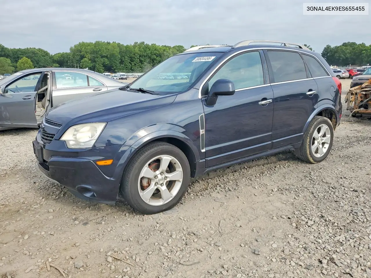 2014 Chevrolet Captiva Ltz VIN: 3GNAL4EK9ES655455 Lot: 58604496