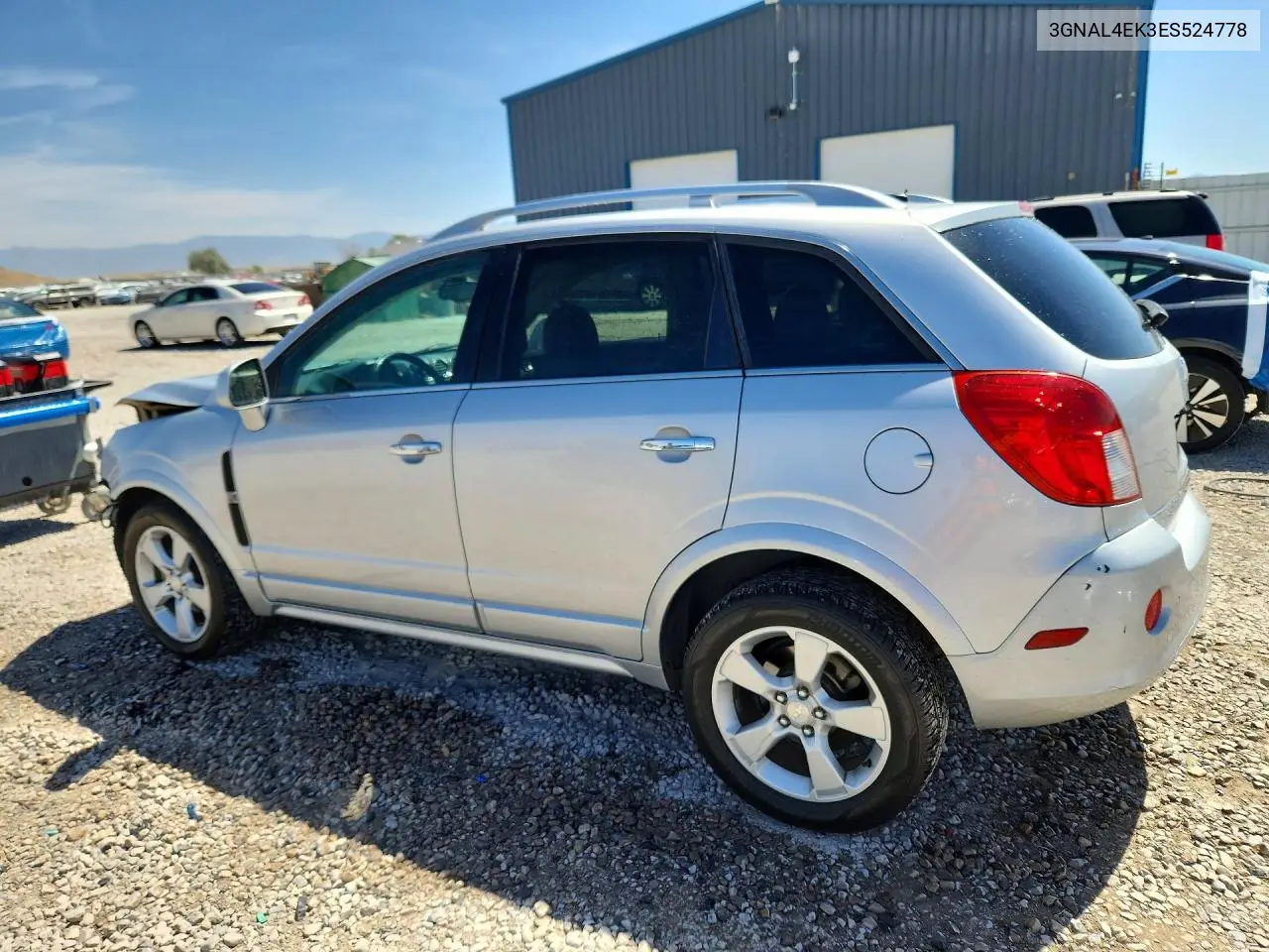 2014 Chevrolet Captiva Ltz VIN: 3GNAL4EK3ES524778 Lot: 58747566