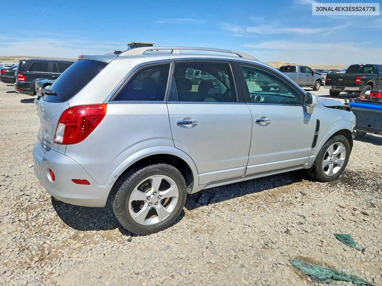 2014 Chevrolet Captiva Ltz VIN: 3GNAL4EK3ES524778 Lot: 58747566