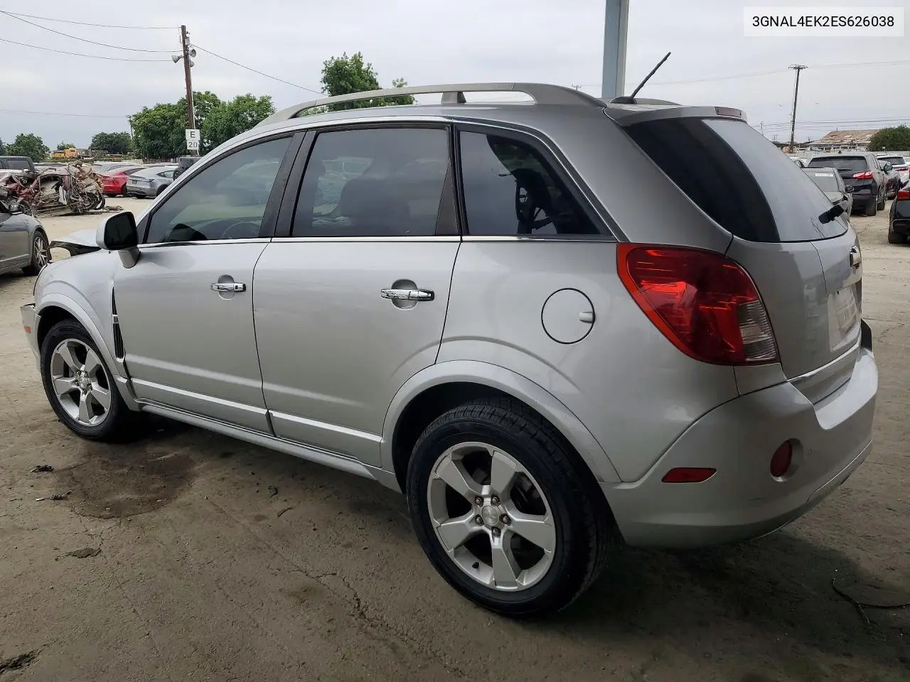 2014 Chevrolet Captiva Ltz VIN: 3GNAL4EK2ES626038 Lot: 58949756