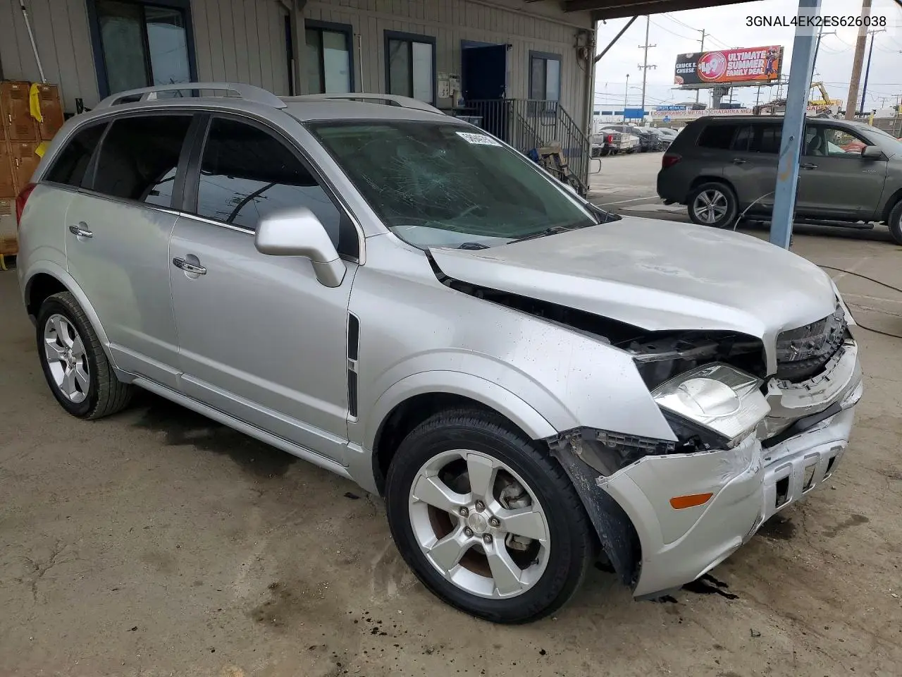 2014 Chevrolet Captiva Ltz VIN: 3GNAL4EK2ES626038 Lot: 58949756
